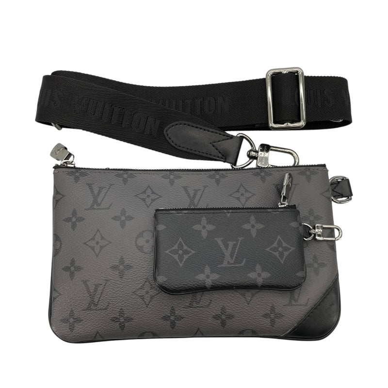 ルイ・ヴィトン LOUIS VUITTON トリオ・メッセンジャー M69443 ブラック モノグラム・エクリプス メンズ ショルダーバッグ