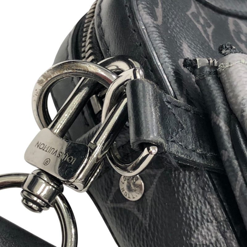 ルイ・ヴィトン LOUIS VUITTON トリオ・メッセンジャー ブラック モノグラム・エクリプス メンズ ショルダーバッグ