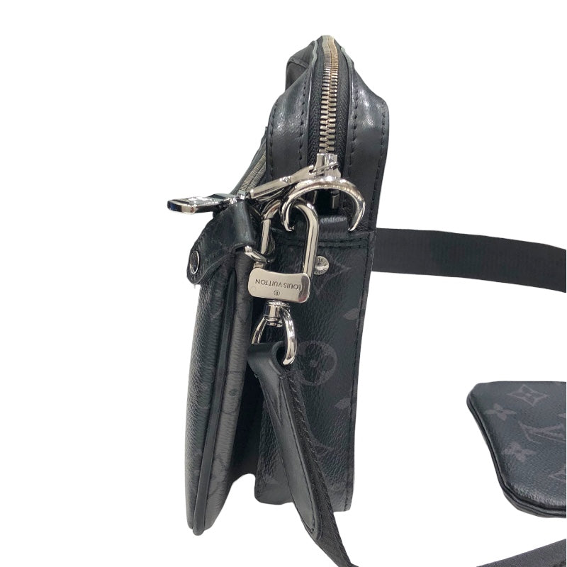 極美品✨ルイヴィトン トリオメッセンジャー ケース　シャドウ　モノグラム LOUIS VUITTON - 【極美品】ルイヴィトン トリオメッセンジャー