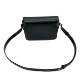 セリーヌ CELINE ティーン トリオンフ バッグ 188423 ブラック GD金具 シャイニーカーフスキン レディース ショルダーバッグ