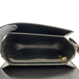 セリーヌ CELINE ティーン トリオンフ バッグ 188423 ブラック GD金具 シャイニーカーフスキン レディース ショルダーバッグ