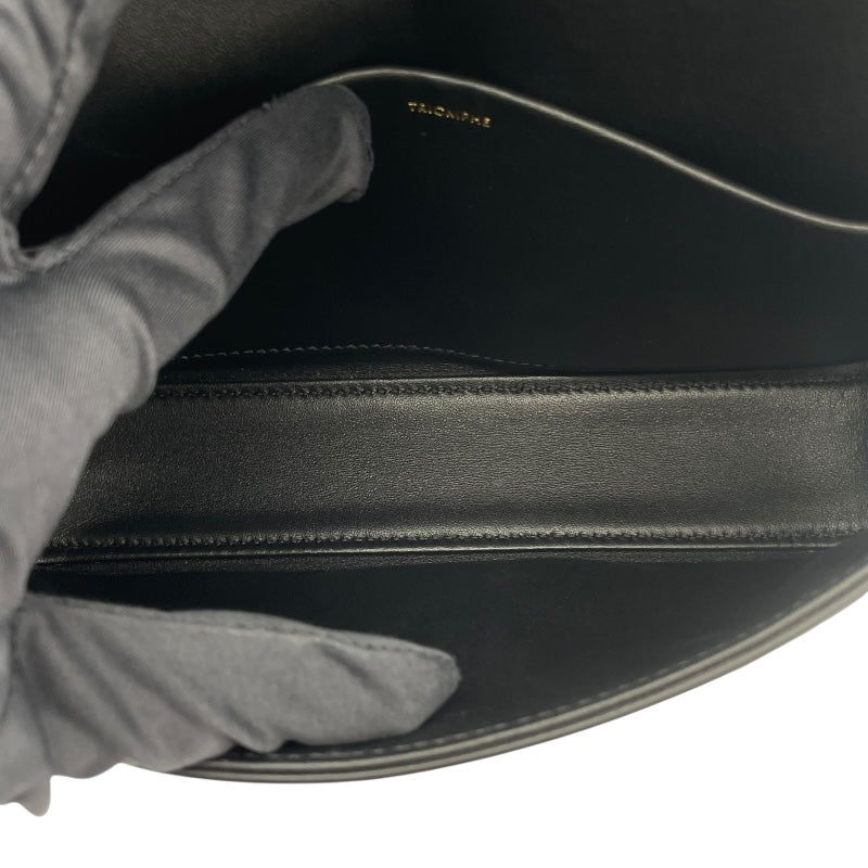 セリーヌ CELINE ショルダーバッグ クロード 194143 ブラック GD金具 シャイニーカーフ レディース ショルダーバッグ