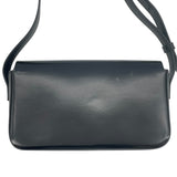 セリーヌ CELINE ショルダーバッグ クロード 194143 ブラック GD金具 シャイニーカーフ レディース ショルダーバッグ