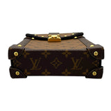 ルイ・ヴィトン LOUIS VUITTON ポシェット・トランク・ヴェルティカル M67873 ブラウン モノグラム・リバース レディース ショルダーバッグ