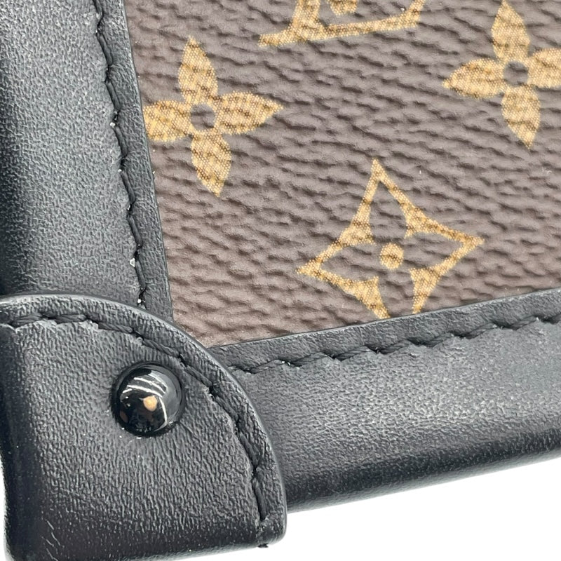 ルイ・ヴィトン LOUIS VUITTON ポシェット・トランク・ヴェルティカル M63913 ブラウン モノグラム レディース ショルダーバッグ