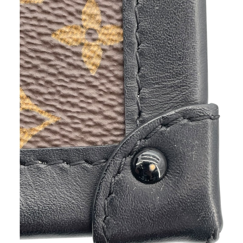ルイ・ヴィトン LOUIS VUITTON ポシェット・トランク・ヴェルティカル M63913 ブラウン モノグラム レディース ショルダーバッグ
