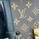 ルイ・ヴィトン LOUIS VUITTON ポシェット・トランク・ヴェルティカル M63913 ブラウン モノグラム レディース ショルダーバッグ