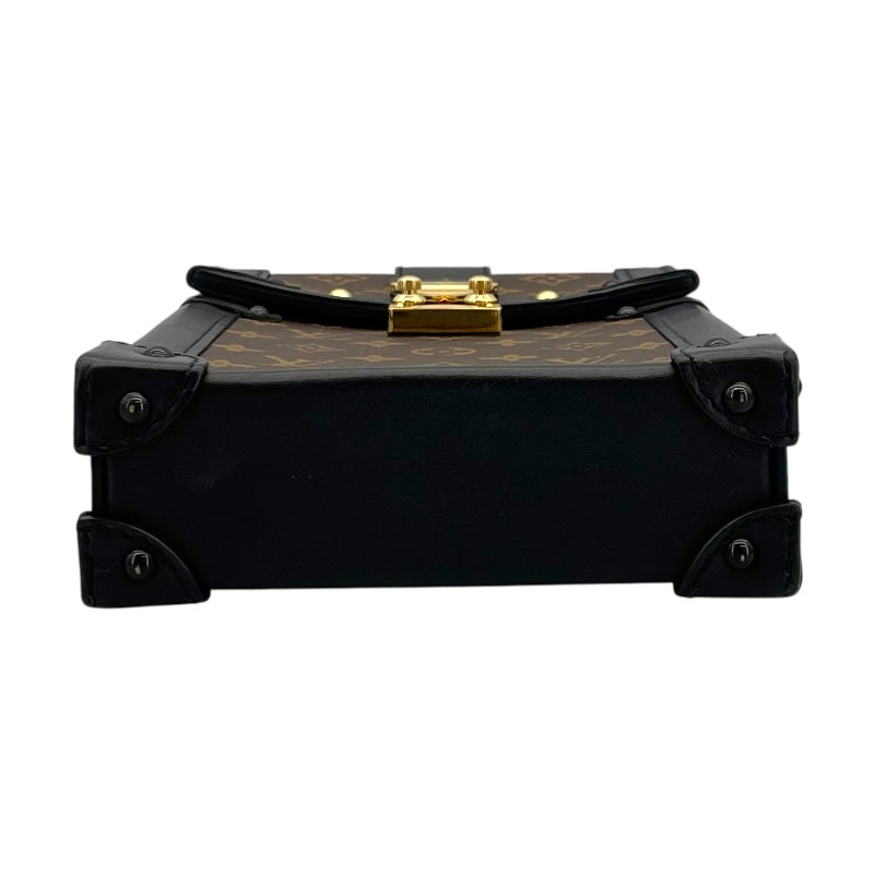 ルイ・ヴィトン LOUIS VUITTON ポシェット・トランク・ヴェルティカル M63913 ブラウン モノグラム レディース ショルダーバッグ