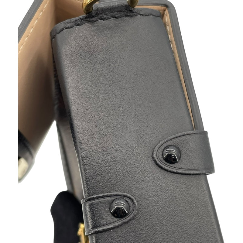 ルイ・ヴィトン LOUIS VUITTON ポシェット・トランク・ヴェルティカル M63913 ブラウン モノグラム レディース ショルダーバッグ