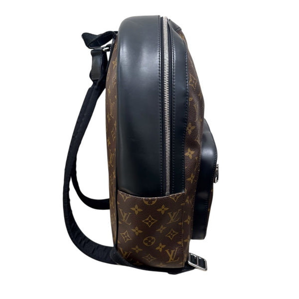 ルイ・ヴィトン LOUIS VUITTON ジョッシュ M41530 モノグラム・マカサー PVC レザー メンズ リュック・デイパック