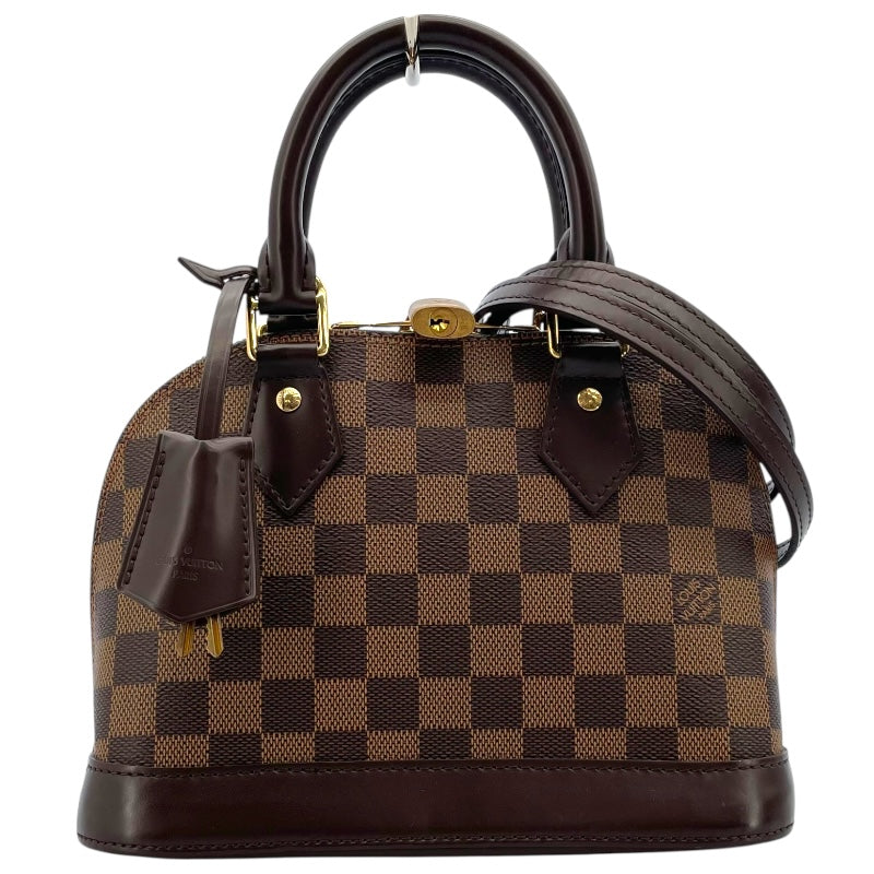 ルイ・ヴィトン LOUIS VUITTON アルマBB N41221 ブラウン ダミエ レディース ショルダーバッグ