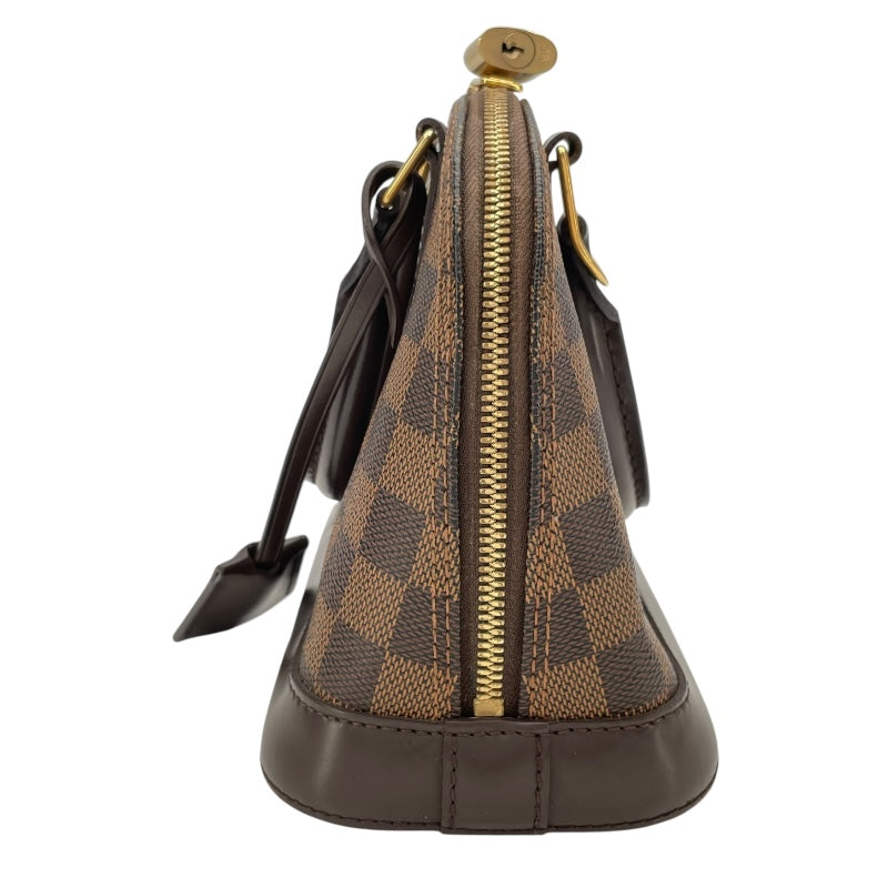 ルイ・ヴィトン LOUIS VUITTON アルマBB N41221 ブラウン ダミエ・エベヌ レディース ハンドバッグ