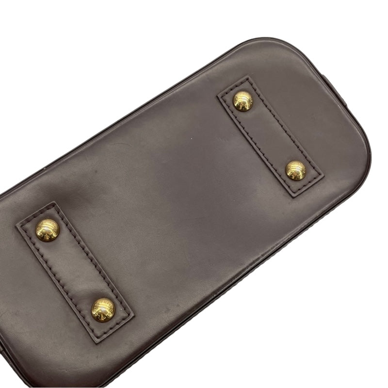 ルイ・ヴィトン LOUIS VUITTON アルマBB N41221 ブラウン ダミエ・エベヌ レディース ハンドバッグ