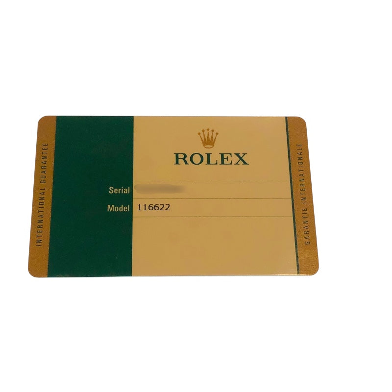 ロレックス ROLEX ヨットマスター40 116622 Pt/SS メンズ 腕時計