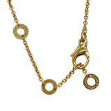 ブルガリ BVLGARI ブルガリブルガリネックレス マザーオブパール ピンクゴールド 750 オニキス ジュエリー