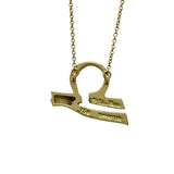 ティファニー TIFFANY＆CO 天秤座ネックレス ゴールド 750 ジュエリー