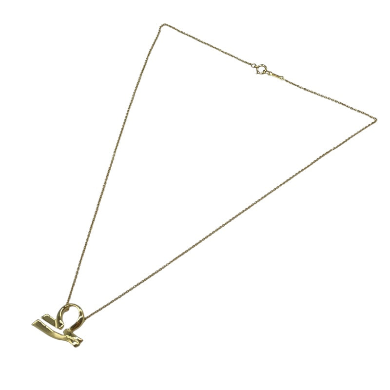 ティファニー TIFFANY＆CO 天秤座ネックレス ゴールド 750 ジュエリー