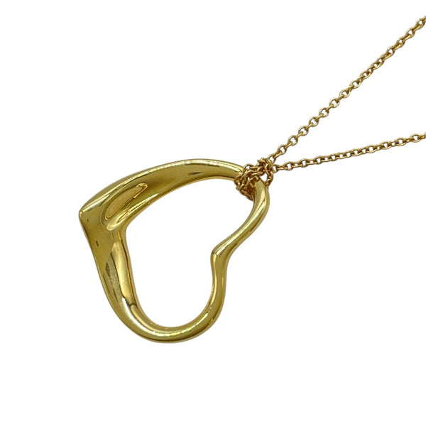 ティファニー TIFFANY＆CO オープンハートネックレス ゴールド 18K ジュエリー