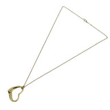 ティファニー TIFFANY＆CO オープンハートネックレス ゴールド 18K ジュエリー
