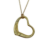ティファニー TIFFANY＆CO オープンハートネックレス ゴールド 18K ジュエリー
