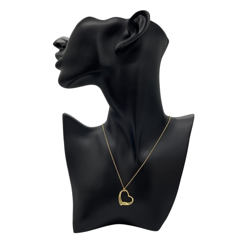 ティファニー TIFFANY＆CO オープンハートネックレス ゴールド 18K ジュエリー