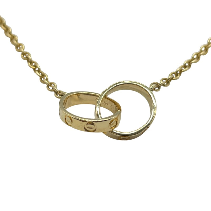 カルティエ Cartier ベビーラブネックレス イエローゴールド