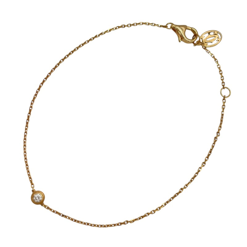 カルティエ Cartier ダムールブレス ピンクゴールド Au750 ダイヤモンド ジュエリー