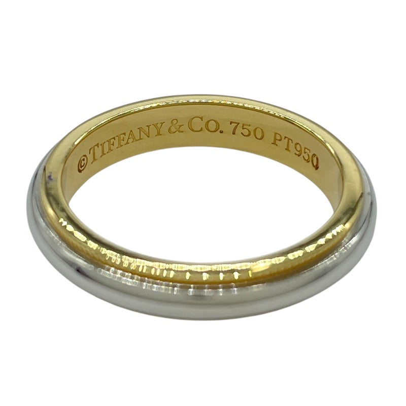 ティファニー TIFFANY＆CO ミルグレインクラシックリング ゴールド/プラチナ 750/Pt950 ジュエリー