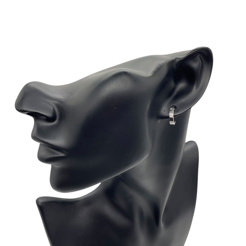 カルティエ Cartier ミニラブピアス ホワイトゴールド 18K/750 ジュエリー