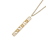 ティファニー TIFFANY＆CO アトラスバー 3Pダイヤ ネックレス ピンクゴールド Au750 ダイヤモンド ジュエリー