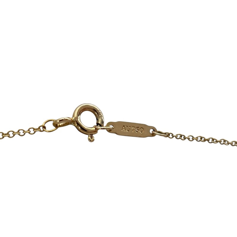 ティファニー TIFFANY＆CO アトラスバー 3Pダイヤ ネックレス ピンクゴールド Au750 ダイヤモンド ジュエリー