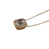 ティファニー TIFFANY＆CO ソレストネックレス ピンクゴールド Au750 クンツァイト ジュエリー