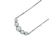 ティファニー TIFFANY＆CO ジャズネックレス プラチナ pt950 ダイヤモンド　 ジュエリー