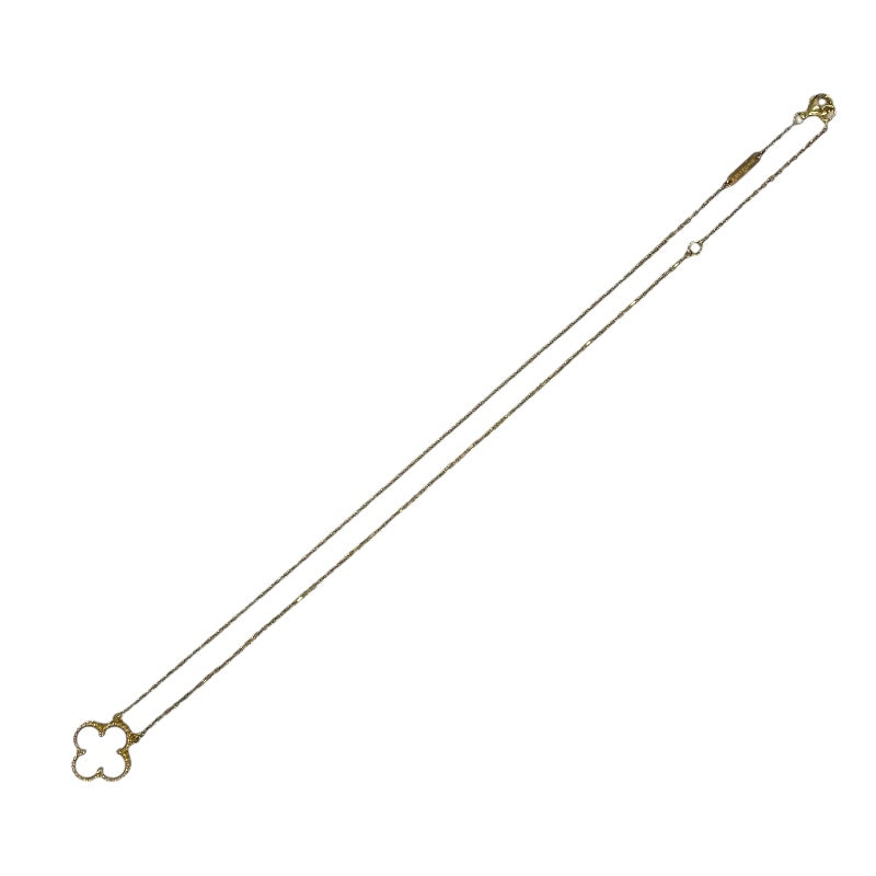 ヴァンクリーフ＆アーペル Van Cleef & Arpels ヴィンテージアルハンブラネックレス ゴールド 750/MOP ジュエリー