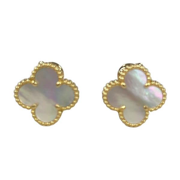 ヴァンクリーフ＆アーペル Van Cleef & Arpels ヴィンテージアルハンブラピアス ゴールド 750/MOP ジュエリー
