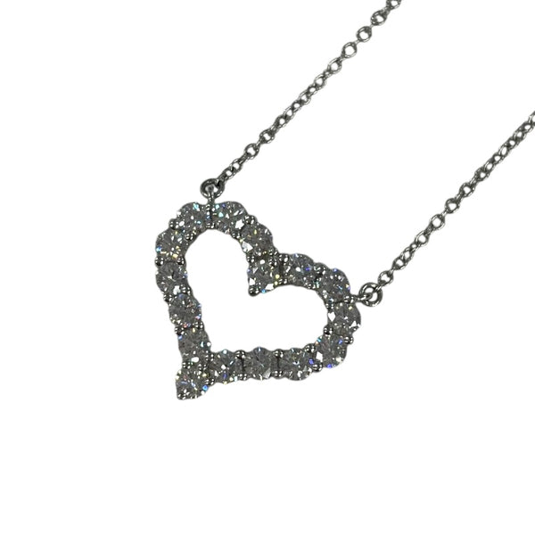ティファニー TIFFANY＆CO センチメンタルペンダント プラチナ Pt950/ダイヤモンド ジュエリー