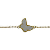 ヴァンクリーフ＆アーペル Van Cleef & Arpels スィートアルハンブラパピヨンブレス ゴールド 750/MOP ジュエリー