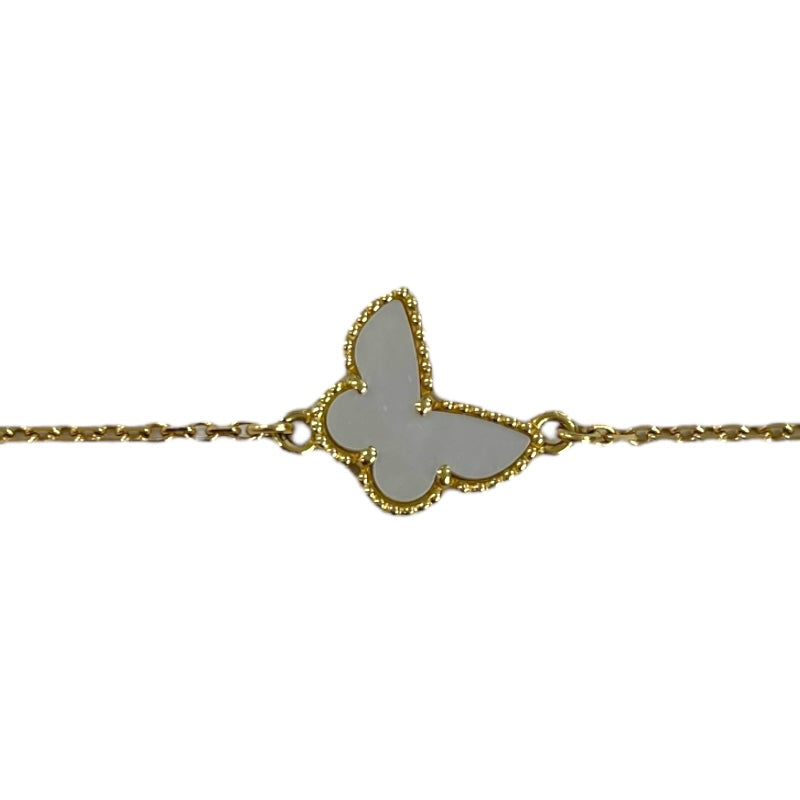 ヴァンクリーフ＆アーペル Van Cleef & Arpels スィートアルハンブラパピヨンブレス ゴールド 750/MOP ジュエリー