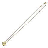 ヴァンクリーフ＆アーペル Van Cleef & Arpels ヴィンテージアルハンブラ　ネックレス　ＭＯＰ／１ＰＤ ゴールド Au750/MOP/ダイヤモンド ダイヤモンド　 ジュエリー