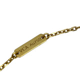 ヴァンクリーフ＆アーペル Van Cleef & Arpels ヴィンテージアルハンブラネックレス　オニキス ゴールド ブラック Au750/オニキス ジュエリー