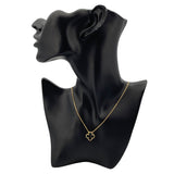 ヴァンクリーフ＆アーペル Van Cleef & Arpels ヴィンテージアルハンブラネックレス　オニキス ゴールド ブラック Au750/オニキス ジュエリー