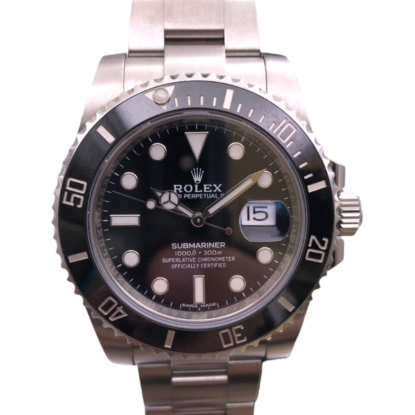 ロレックス ROLEX ｻﾌﾞﾏﾘｰﾅ 116610LN ブラック ステンレススチール メンズ 腕時計