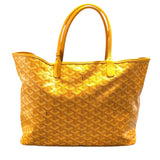 ゴヤール GOYARD サンルイPM イエロー コーティングキャンバス レディース ハンドバッグ