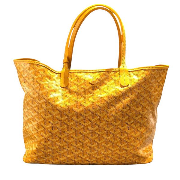 ゴヤール GOYARD サンルイPM イエロー コーティングキャンバス レディース ハンドバッグ