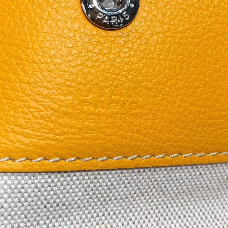 ゴヤール GOYARD サンルイPM イエロー コーティングキャンバス レディース ハンドバッグ