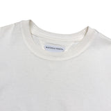 ボッテガ・ヴェネタ BOTTEGA VENETA ワンポイント刺繍 長袖Tシャツ 706597 ホワイト コットン メンズ 長袖Ｔシャツ