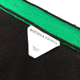 ボッテガ・ヴェネタ BOTTEGA VENETA 長袖 ニットカーディガン 707865 ダークブラウン×グリーン ウール メンズ カーディガン