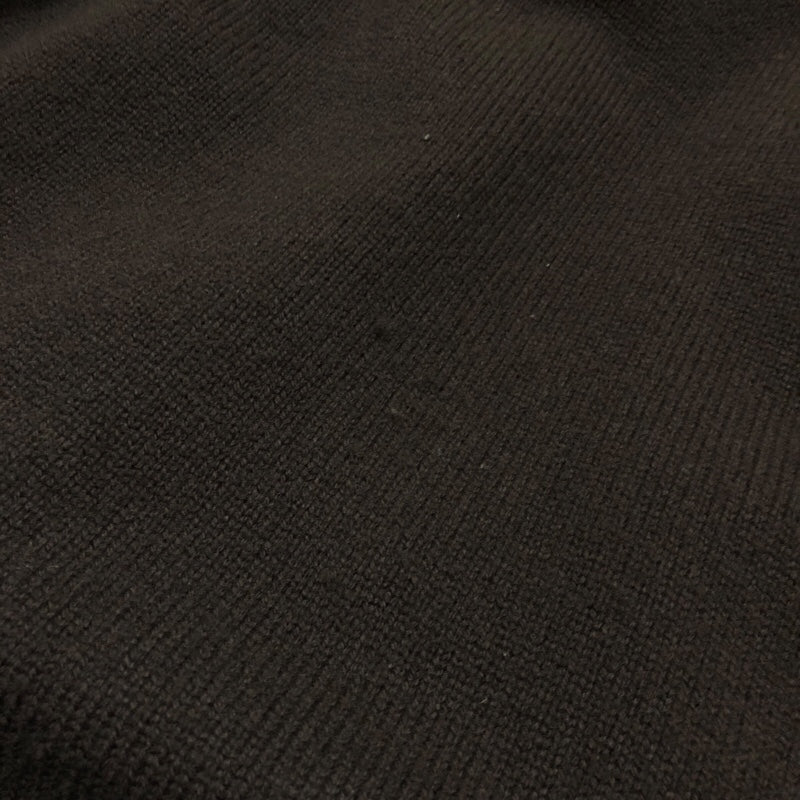 ボッテガ・ヴェネタ BOTTEGA VENETA 長袖 ニットカーディガン 707865 ダークブラウン×グリーン ウール メンズ カーディガン