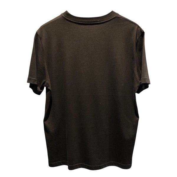 バレンシアガ BALENCIAGA スモールロゴ半袖Tシャツ 508200 ブラック コットン メンズ 半袖Ｔシャツ