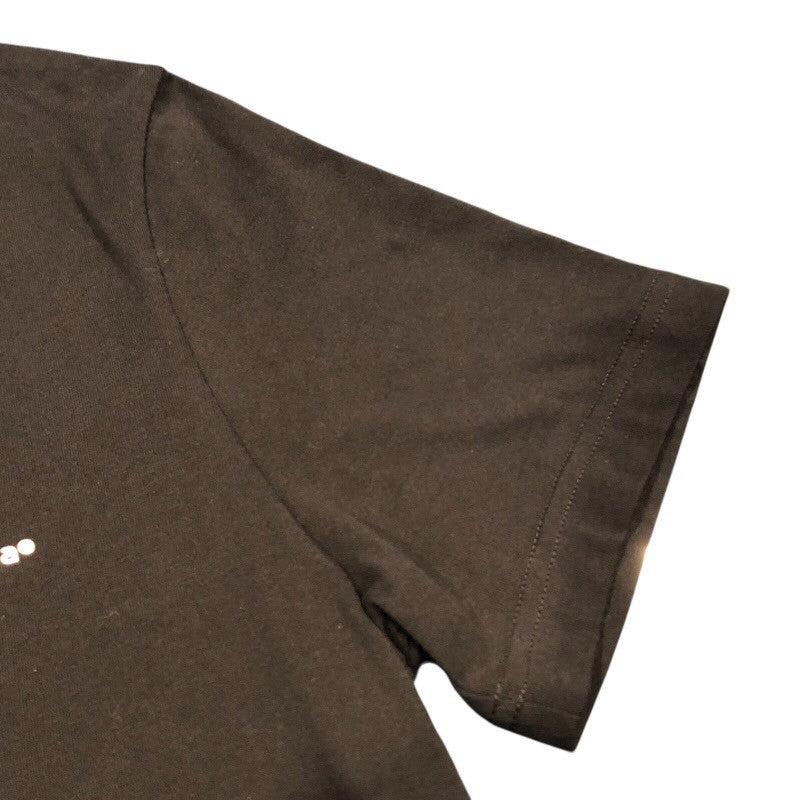バレンシアガ BALENCIAGA スモールロゴ半袖Tシャツ 508200 ブラック コットン メンズ 半袖Ｔシャツ